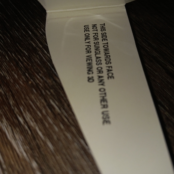 VINTAGE power Rangers 3d glasses - Picture 4 of 4